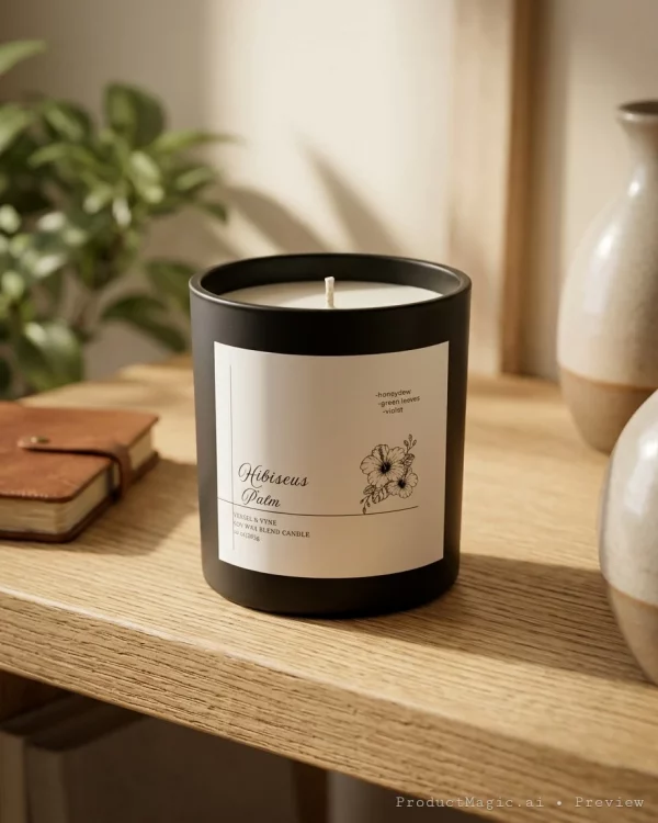 Hibiscus Palm 10 oz. Soy Candle