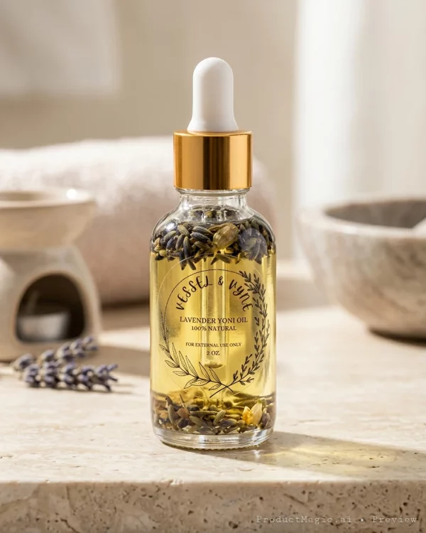 Lavender 2 oz. Botanical Yoni Oil