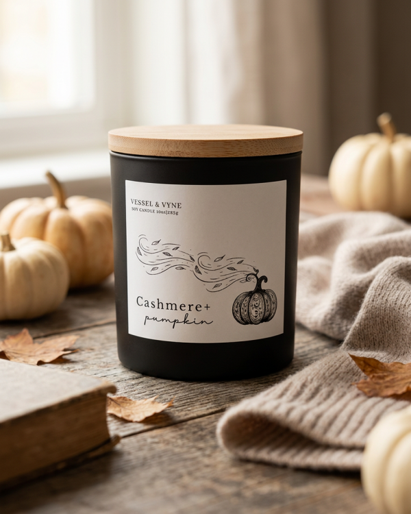 Cashmere Pumpkin 10 oz. Soy Candle