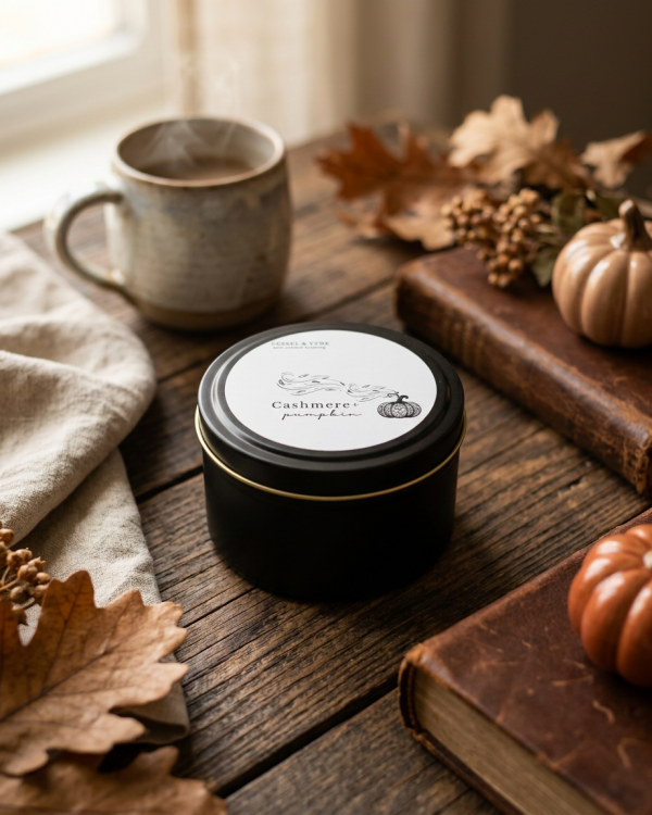 Cashmere Pumpkin 8 oz. Soy Candle