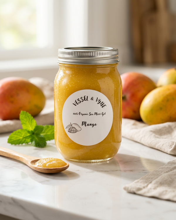 Mango Sea Moss Gel - 16 oz.