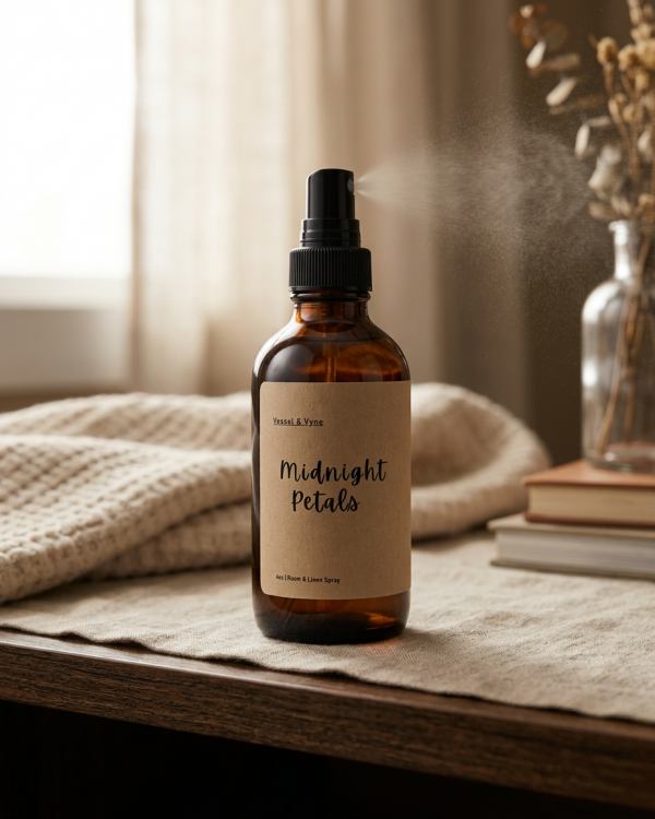 Midnight Petals Room & Linen Spray - 4 oz.