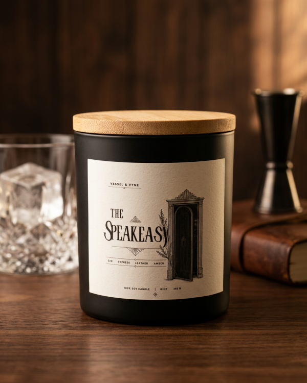 The Speakeasy 10 oz. Soy Candle