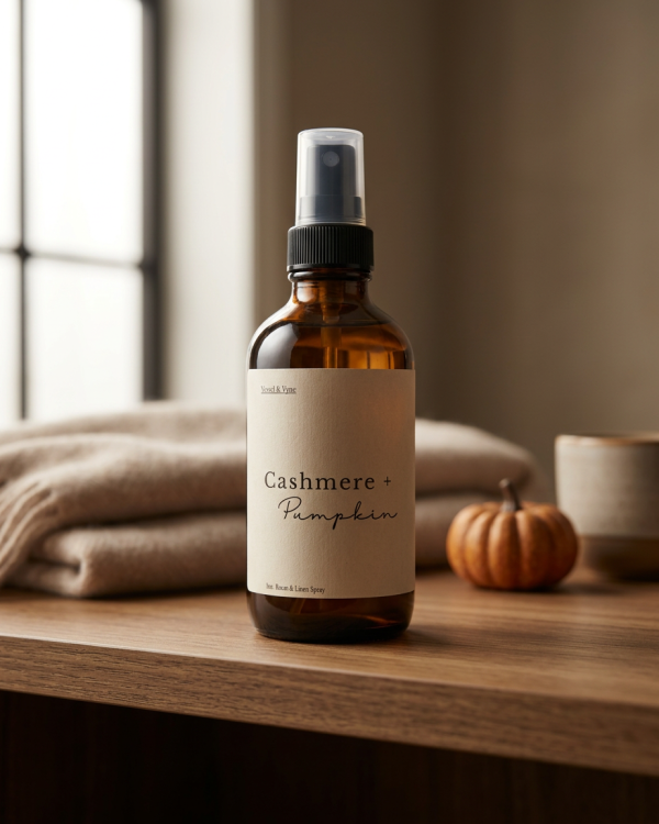 Cashmere Pumpkin Room & Linen Spray - 4oz.